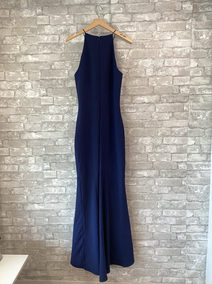 Maria Bianca Nero Size 8 Navy Gown/Evening Wear