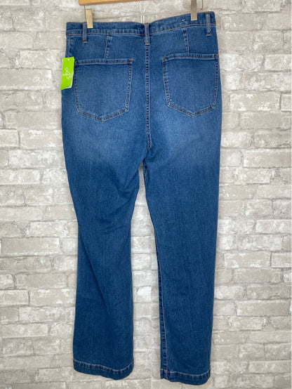 Sam Edelman Size L/12 Mid Wash Denim Jeans