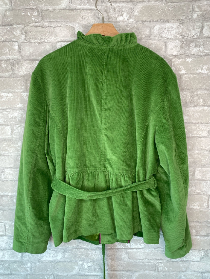 LL Bean Size XXL/20 Kelly Green Jacket