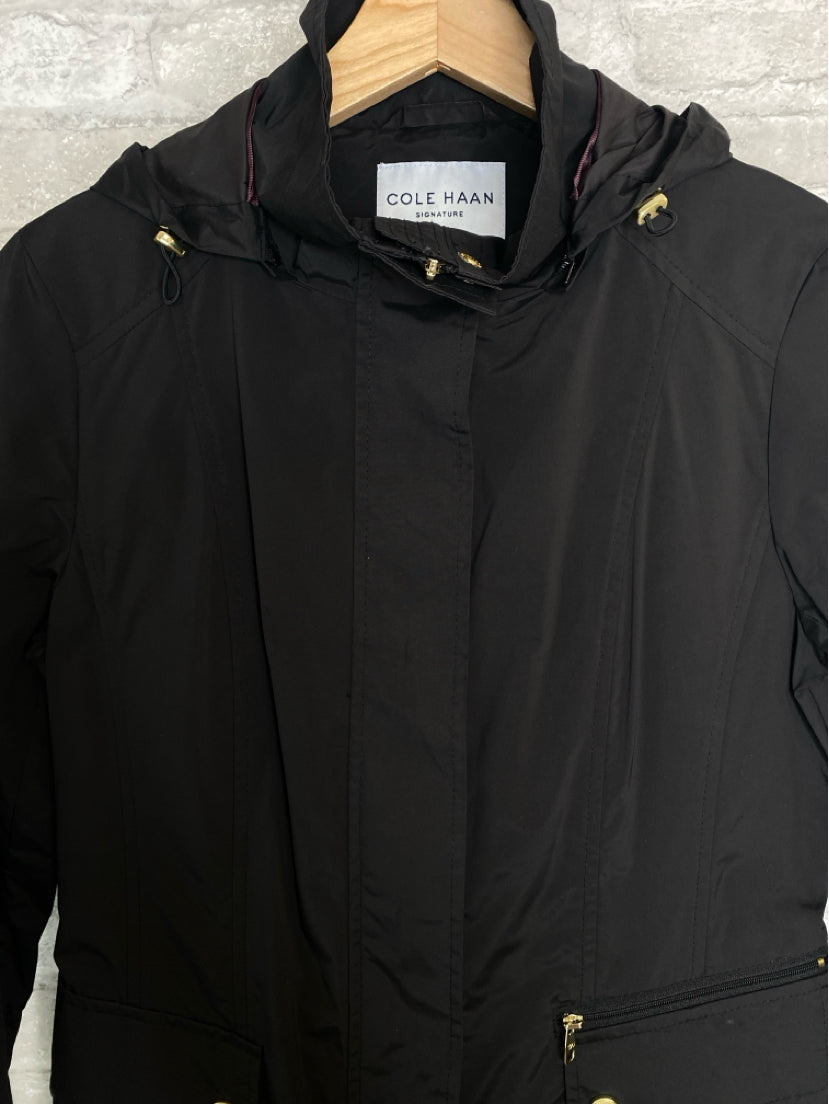 Cole Haan Size S Black Coat