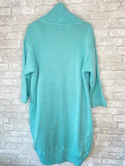 Jaques Borel Size M/L Turquoise Sweater