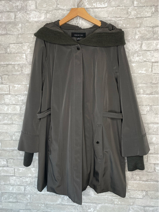 Jones NY Size 2X Grey Green Coat