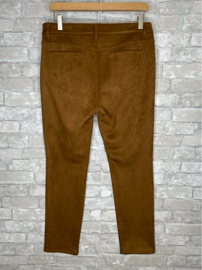 J Jill Size M/8 cognac Pants