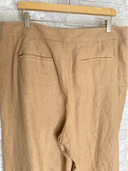 Talbots Size XL/18 Tan Pants