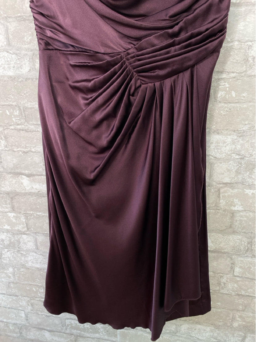 Suzi Chin Size S/6 aubergine Dress