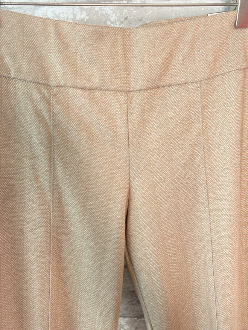 Anne Klein Size M Sand/White Pants