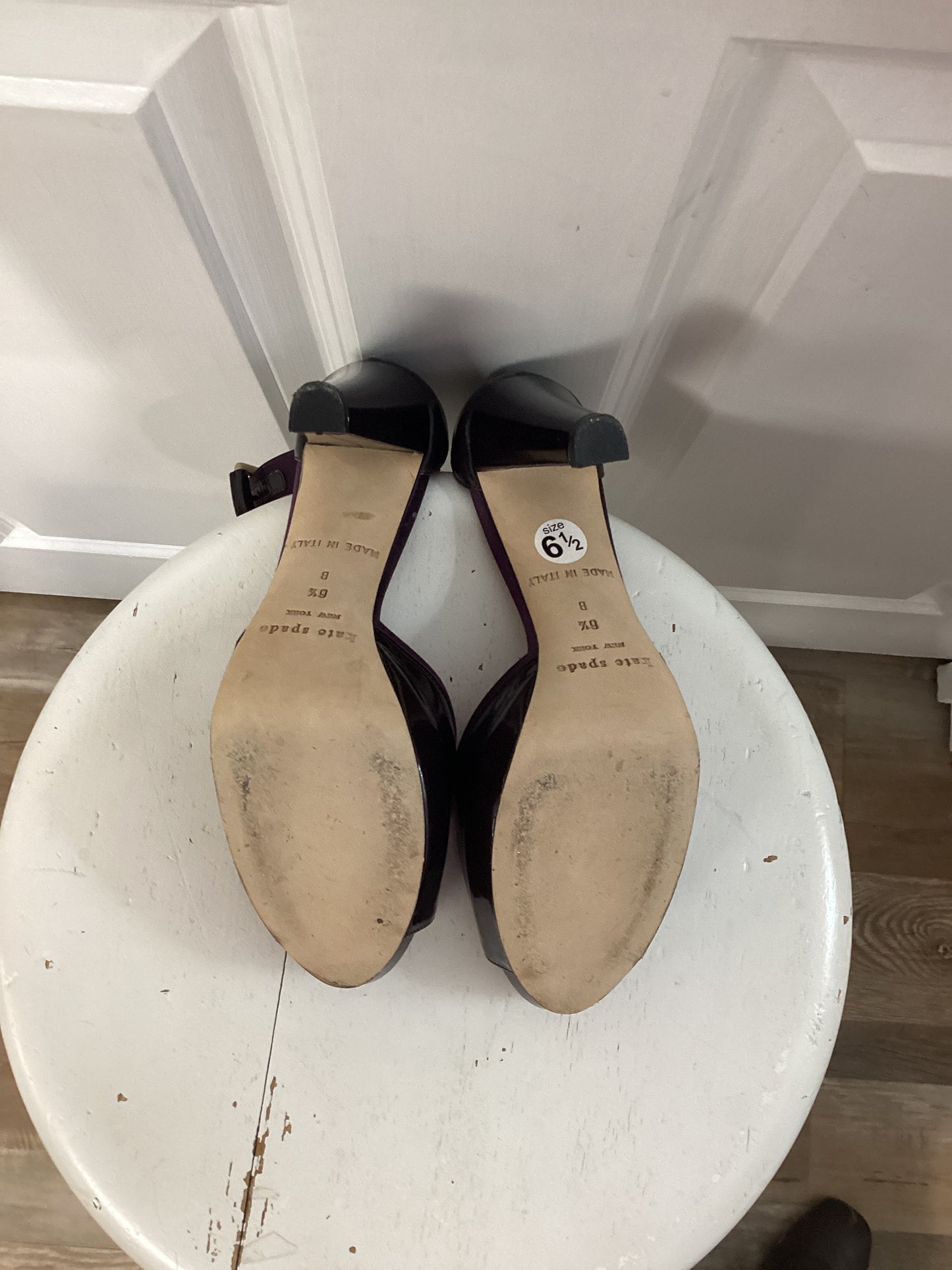 Kate Spade Size 6.5 Plum Shoes