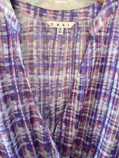 Cabi Size S Purple Blouse