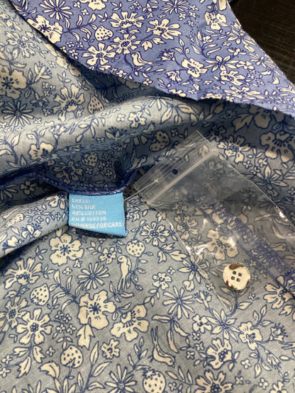 J McLaughlin Size M Blue/White Dress