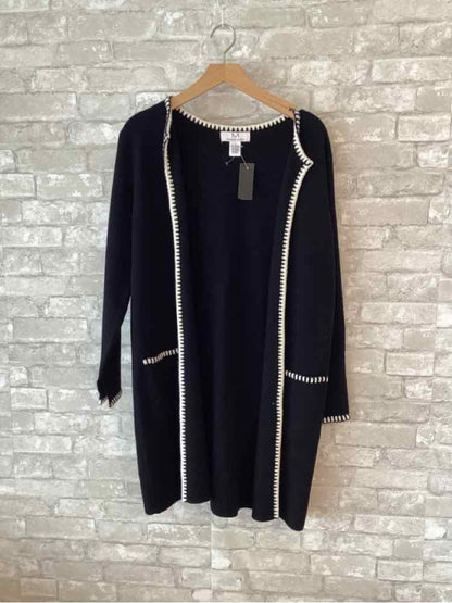 Magaschoni Size S Black/white Sweater