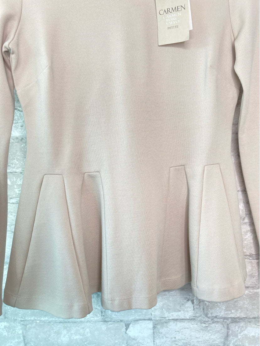 Carmen Marc Valvo Size PP Pale Platinum Misc. Tops