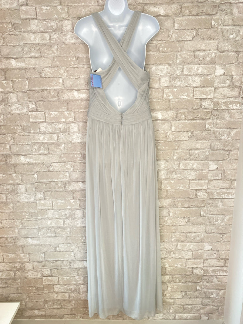 Davids Bridal Size L/12 Sage Blue Gown/Evening Wear