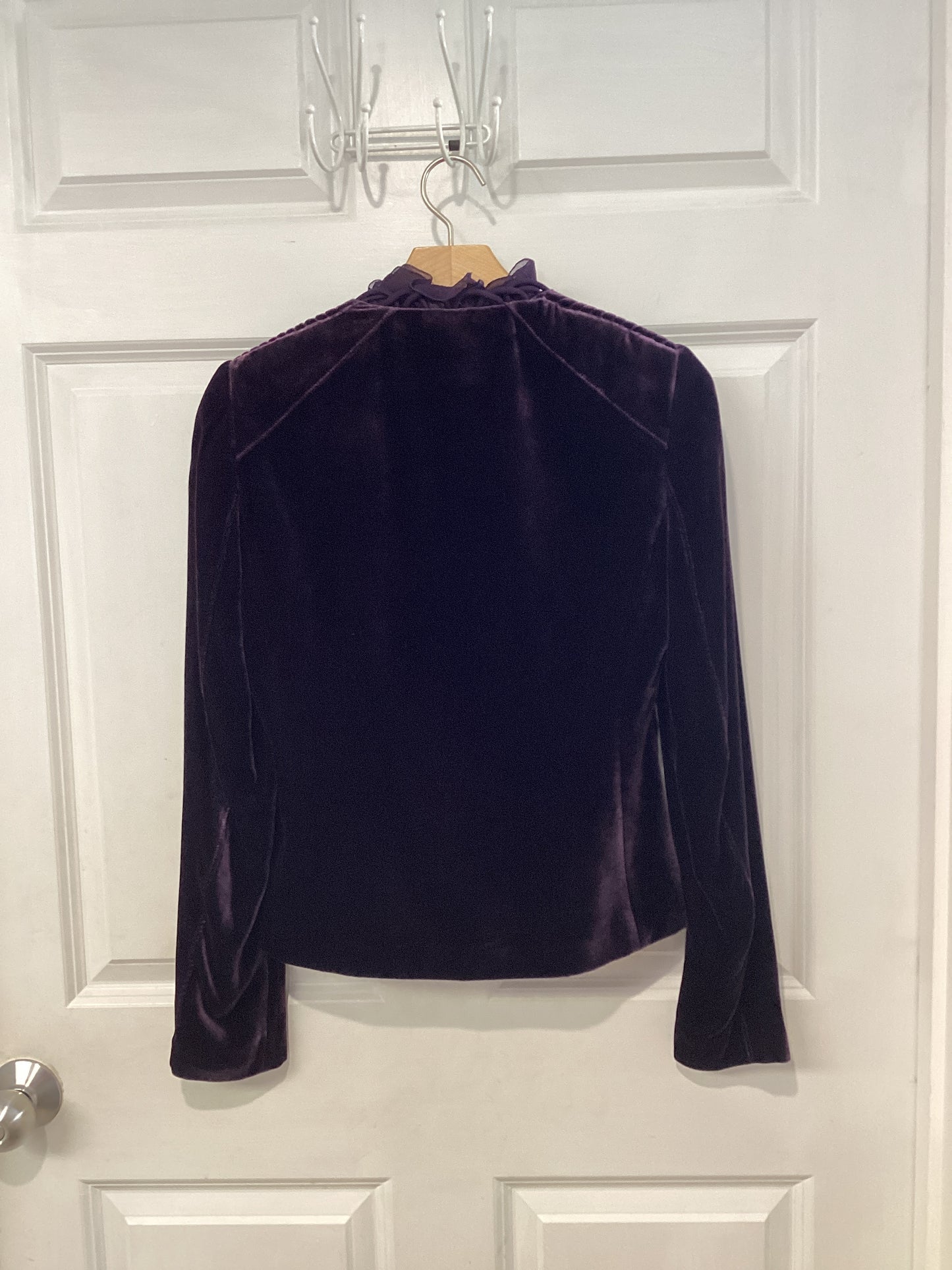 Elie Tahari Size S Purple Jacket