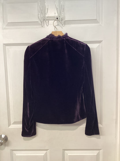 Elie Tahari Size S Purple Jacket