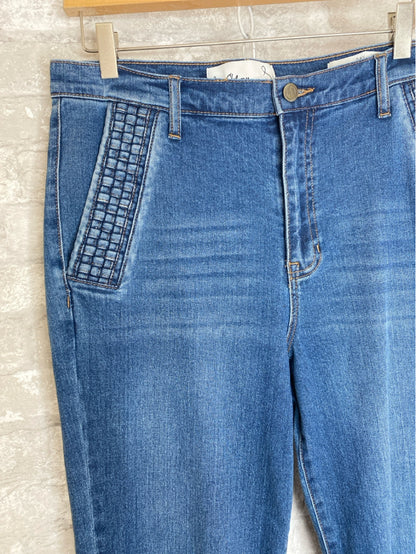 Sam Edelman Size L/12 Mid Wash Denim Jeans