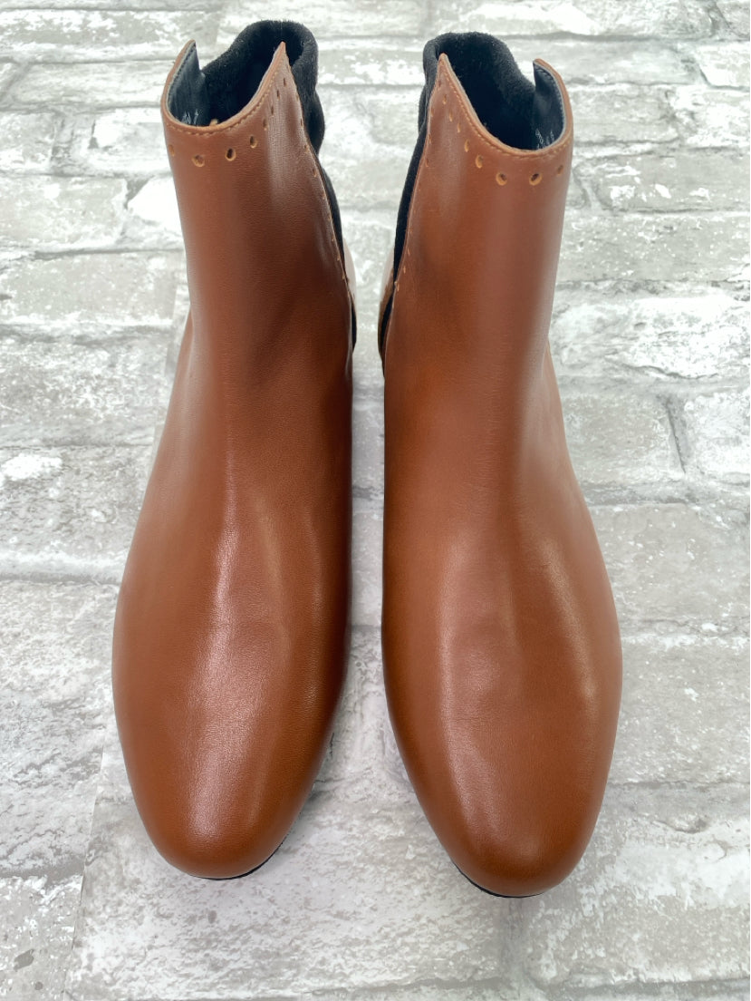 Logo Size 7 cognac Boots