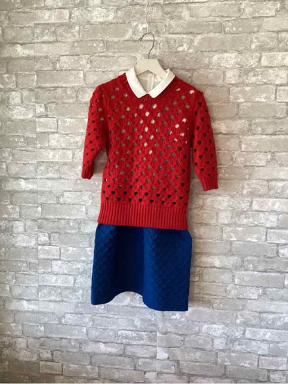 Red Valentino Size XS Red/Blue Dress