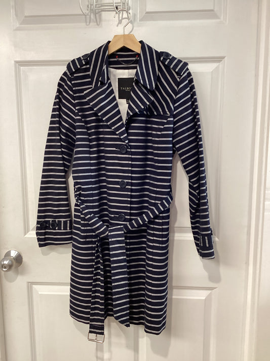 Talbots Size MP Navy/white Misc. Jacket