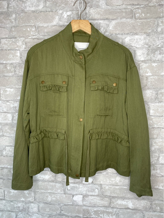 by Anthropologie Size XXS Moss Green Jacket