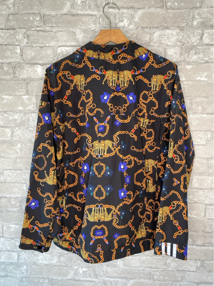 Adidas Size M/10 Black/Multi Misc. Jacket