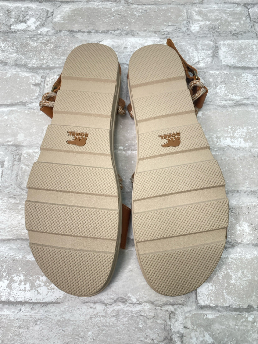 Sorel Size 11 Tan Sandals