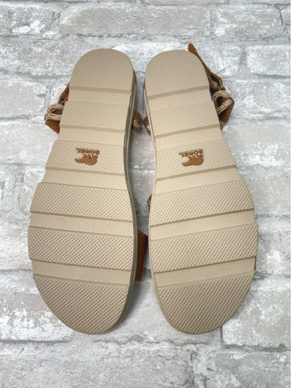 Sorel Size 11 Tan Sandals