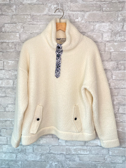 J Crew Size S Cream Fleece