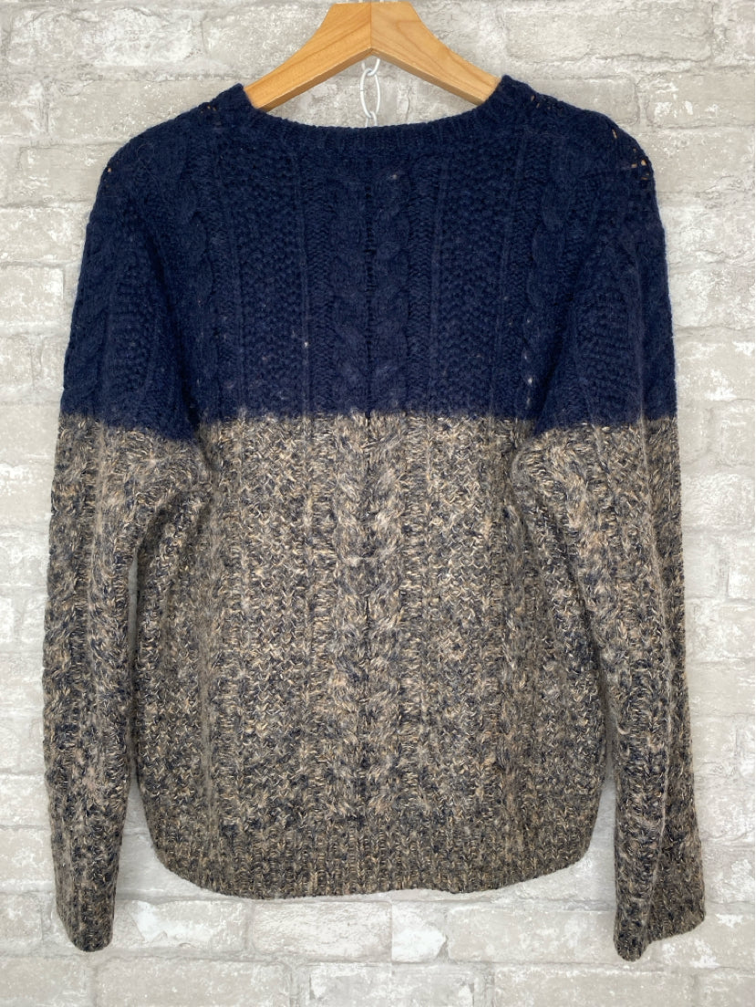 Paisley & Gray Size L navy/taupe Sweater