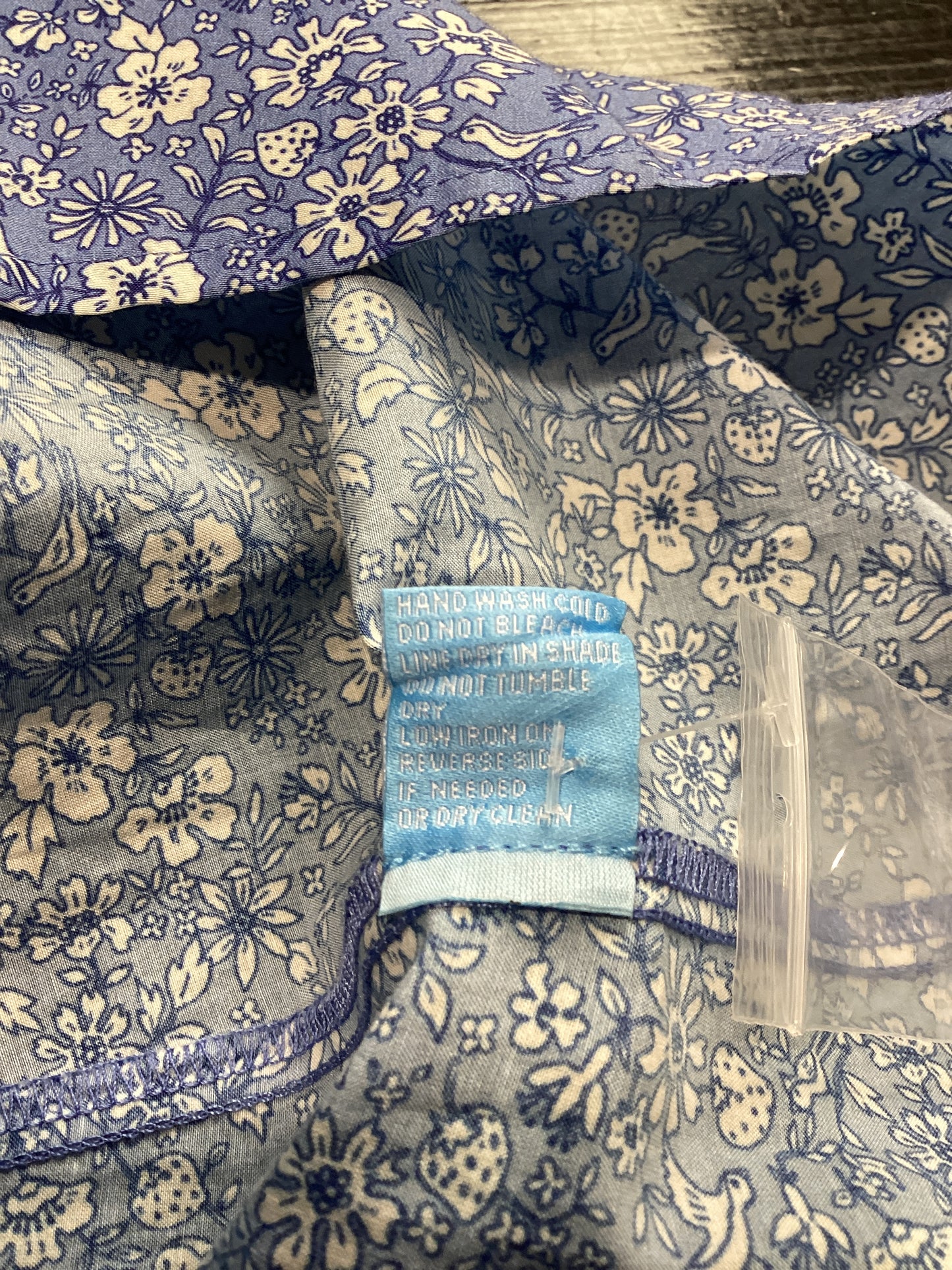 J McLaughlin Size M Blue/White Dress