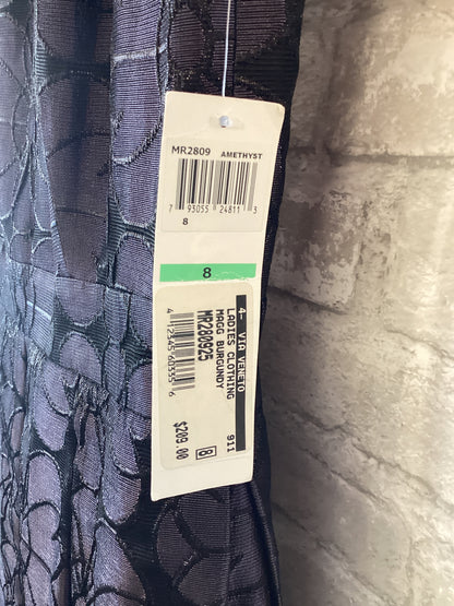 Muse Size M/8 black/purple Dress