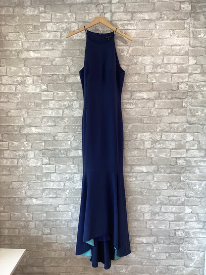 Maria Bianca Nero Size 8 Navy Gown/Evening Wear