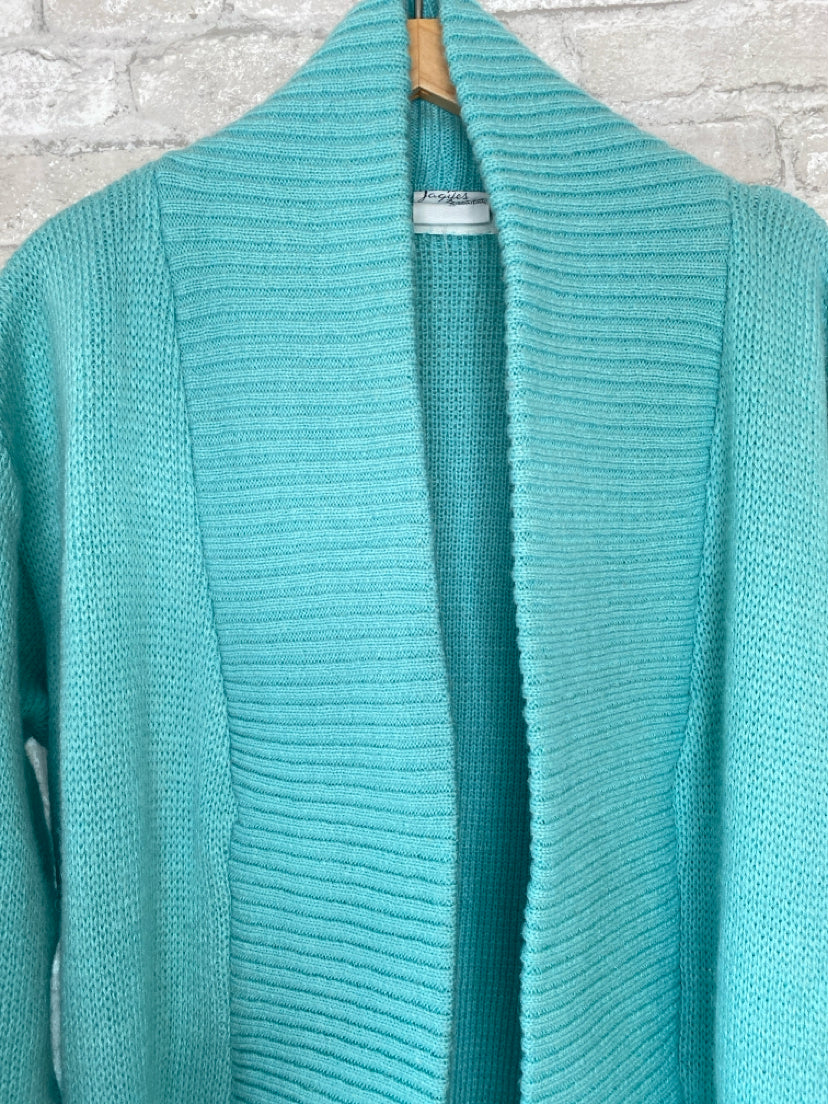 Jaques Borel Size M/L Turquoise Sweater