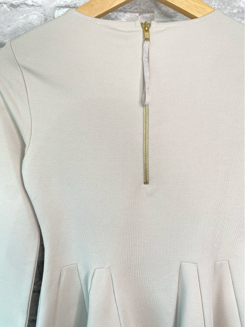 Carmen Marc Valvo Size PP Pale Platinum Misc. Tops