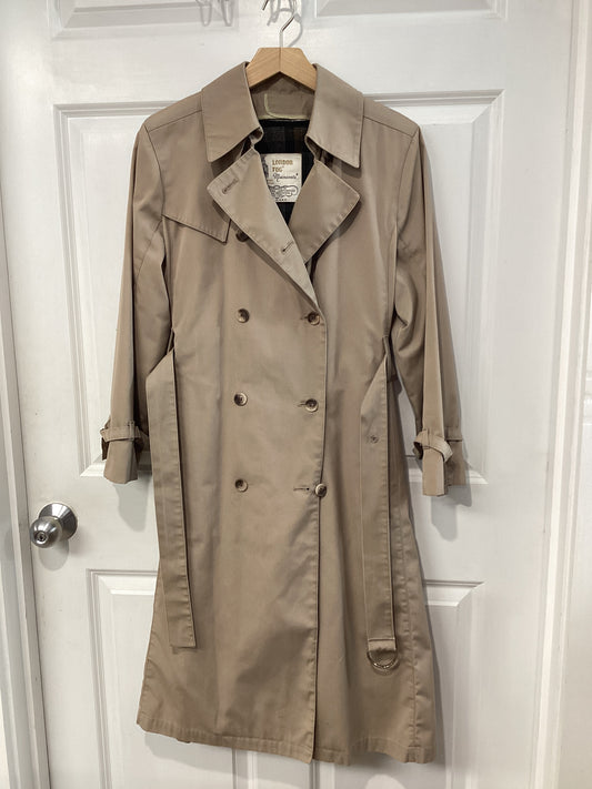 london fog Size 8P Khaki Coat