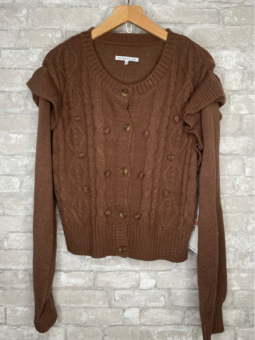 Celebrity Pink Size L Brown Sweater