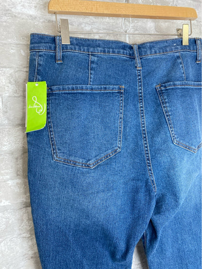 Sam Edelman Size L/12 Mid Wash Denim Jeans