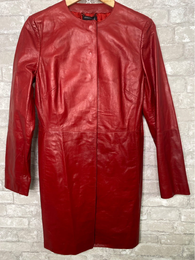 Kenneth Cole Size S Red Jacket (Outdoor)