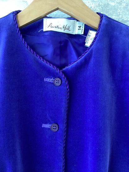 Austin Hill Size M/L Violet Jacket