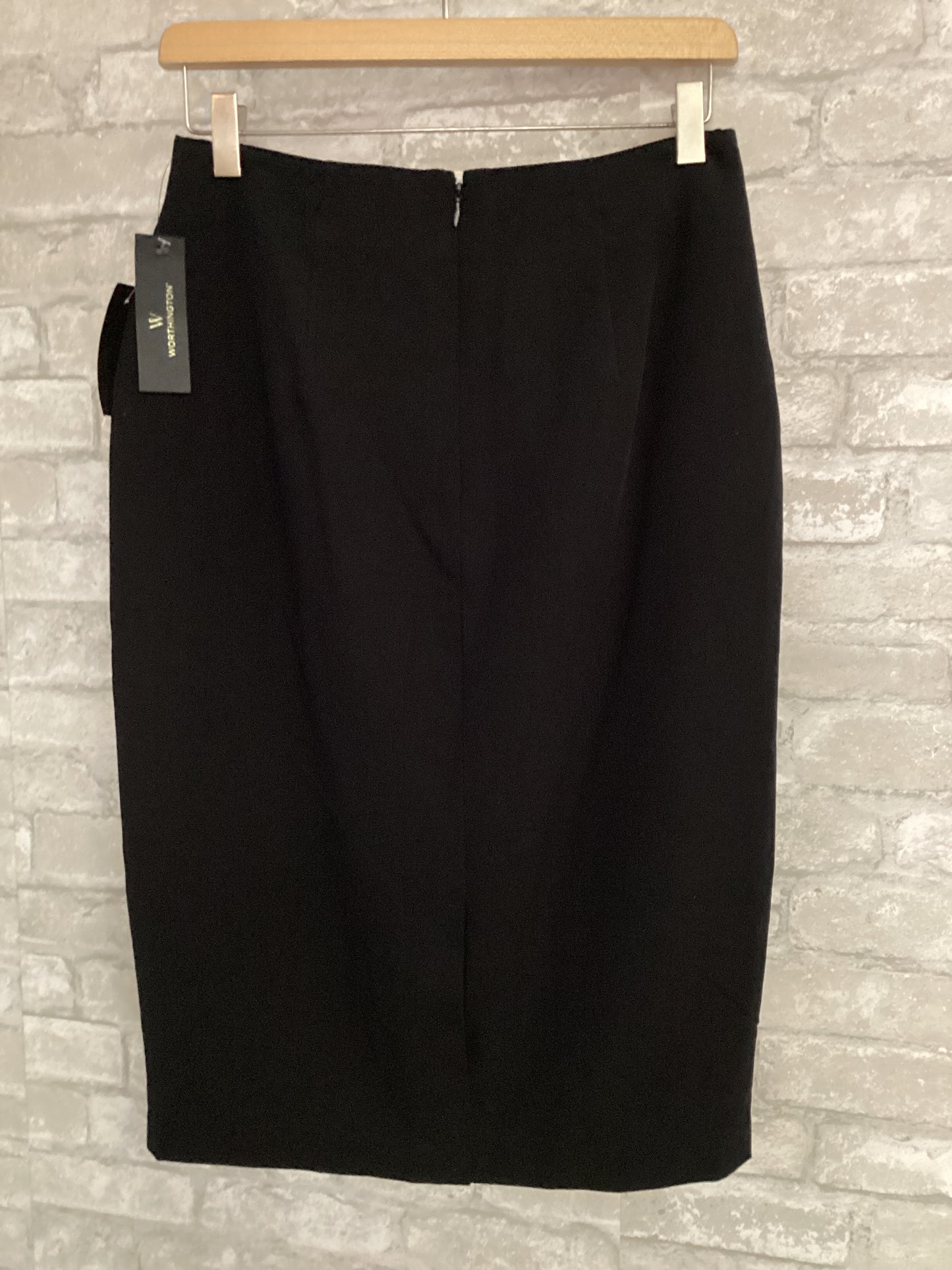 Worthington Size M/8 Black Skirt