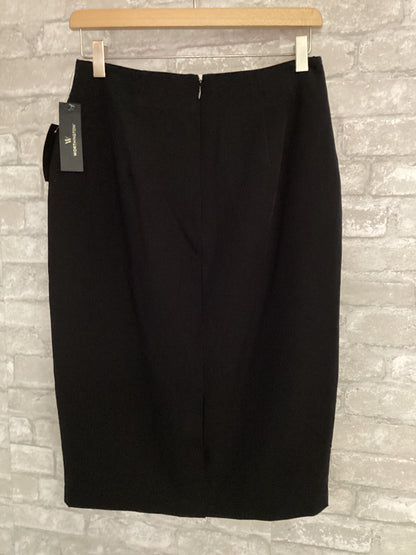 Worthington Size M/8 Black Skirt