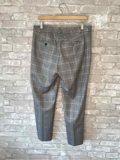 Banana Republic Size M/8R Silver/Grey Pants