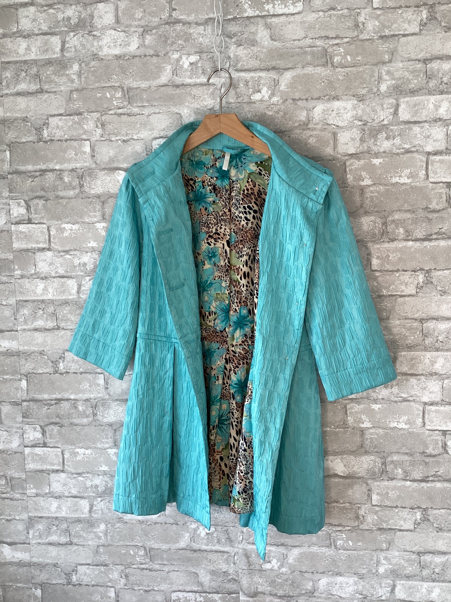 Ethyl Size M Aqua Jacket (Outdoor)