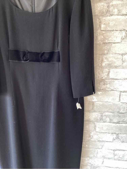Talbots Size L/14 Black Dress