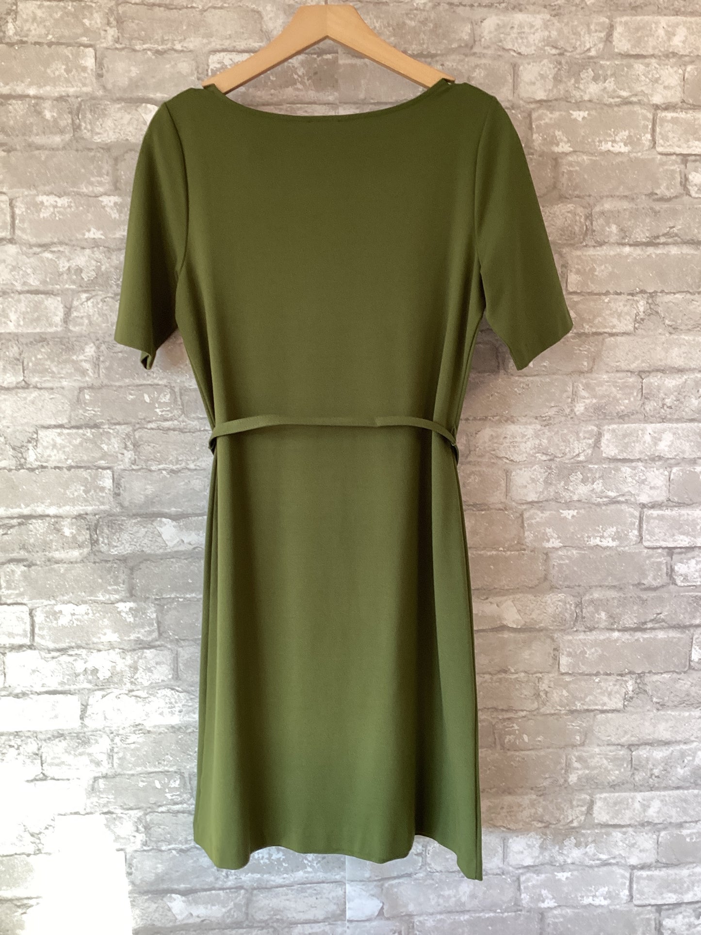 Talbots Size MP/10 Green Dress