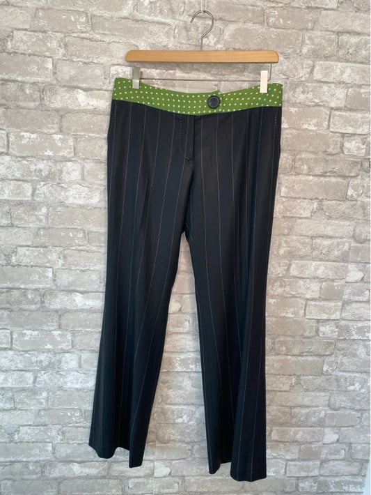 Paul Smith Size S Black/Green Pants