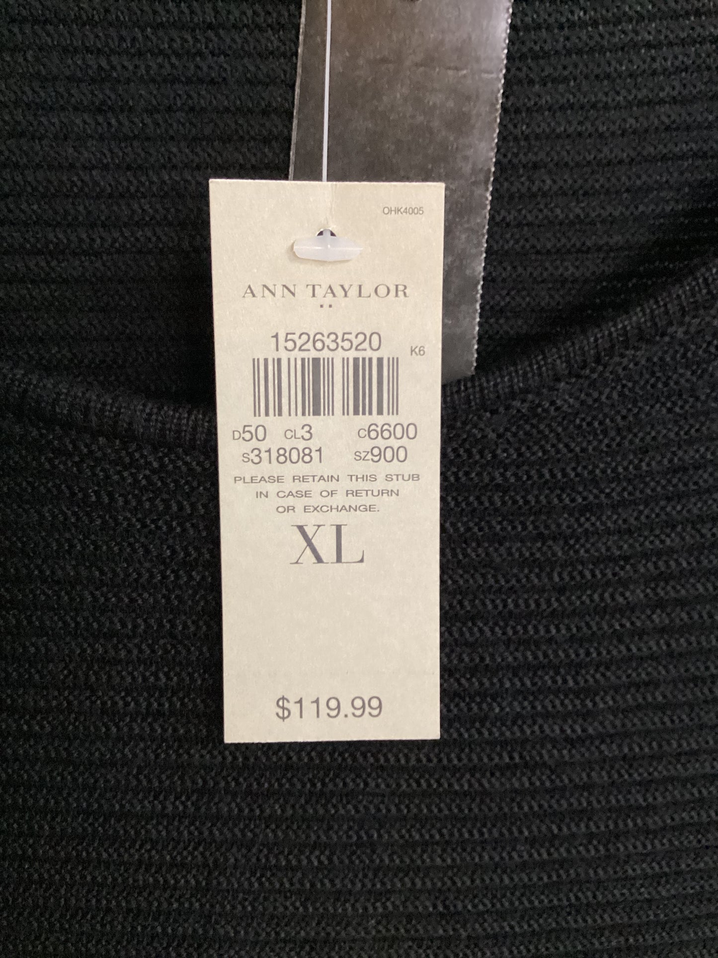 Ann Taylor Size XL Black Dress