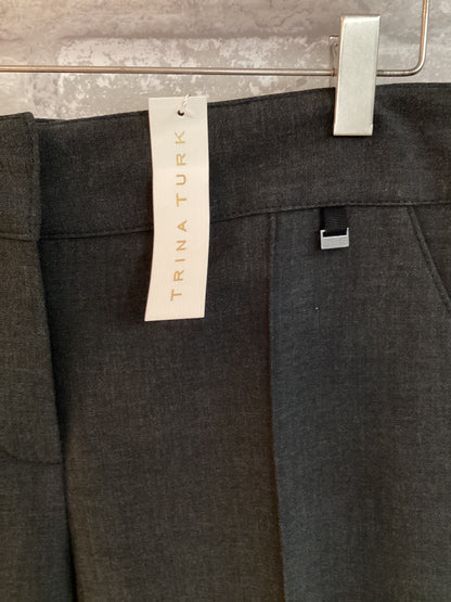 Trina Turk Size M/8 Gray Pants
